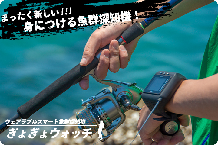 全く新しい！身につける魚群探知機